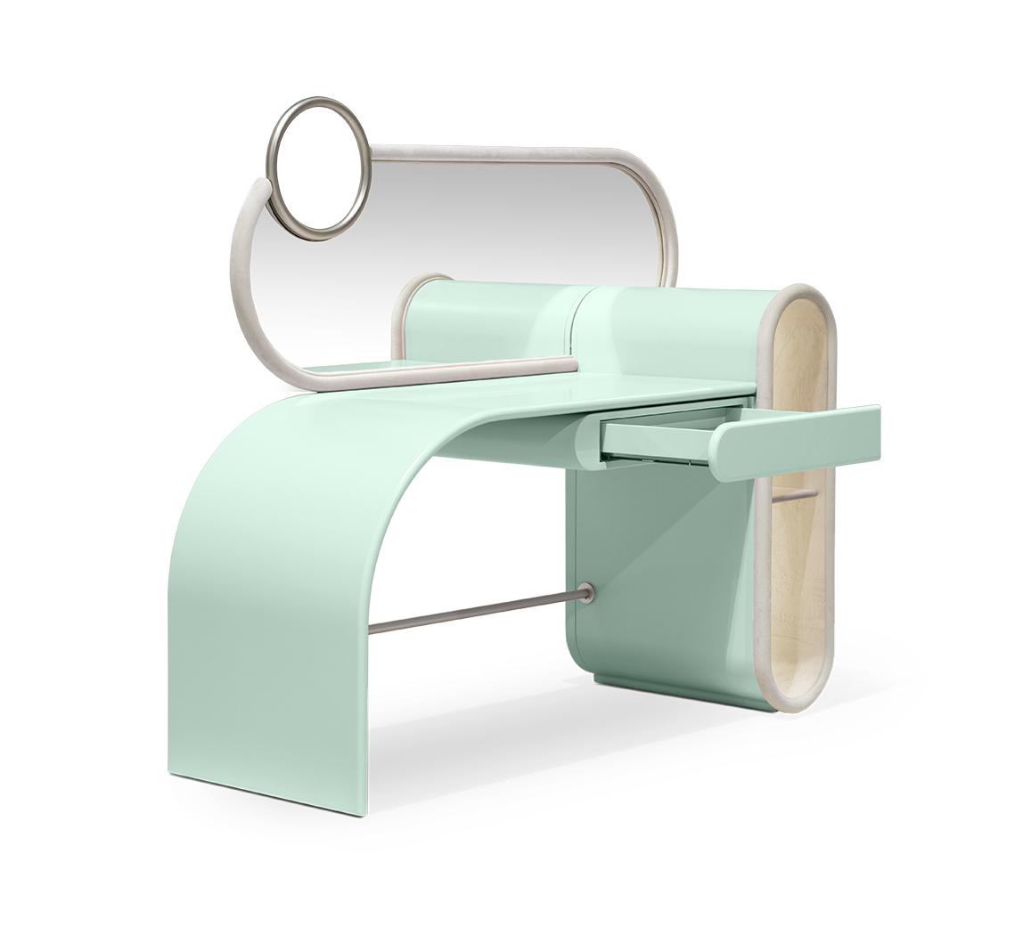 Candy Pop Green Vanity Table