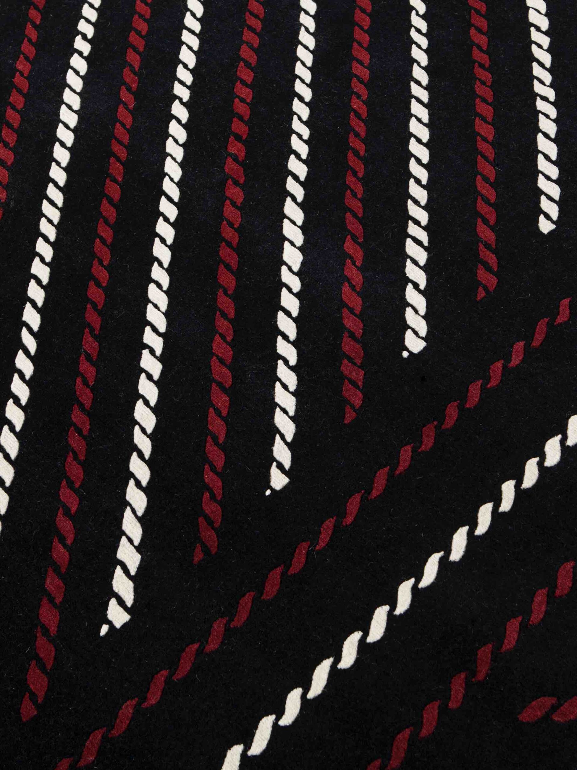 Gessato Designer Handwoven Rug