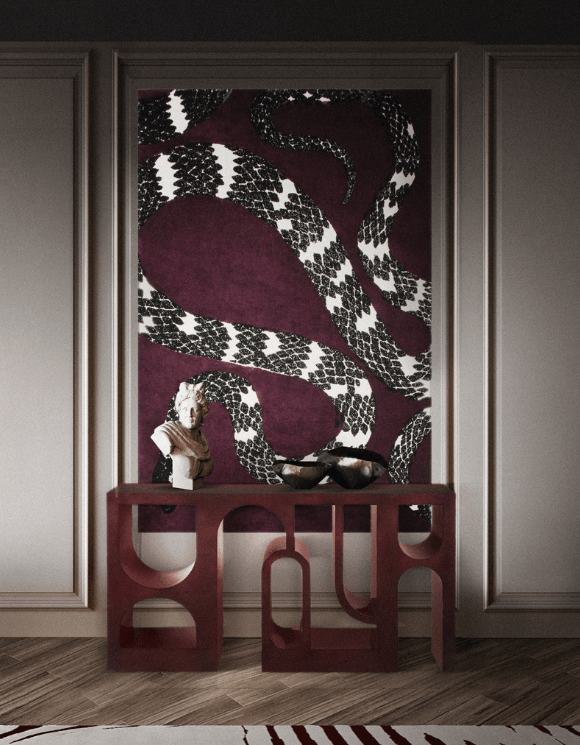Glossy Premium Console Table - 2