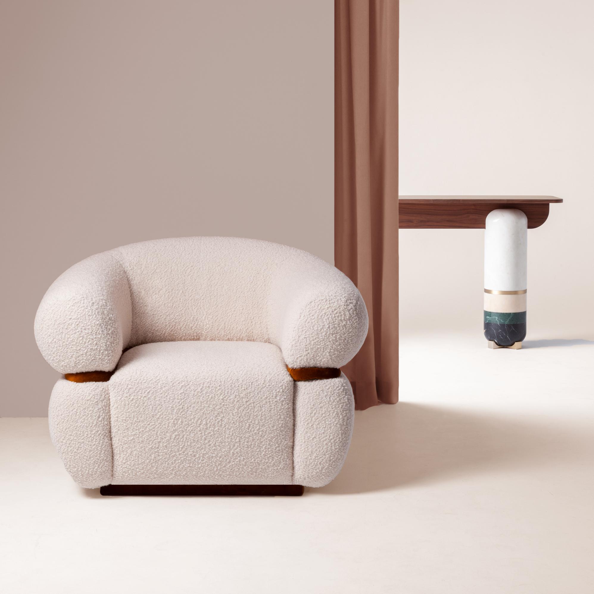Malibu White Armchair - 2