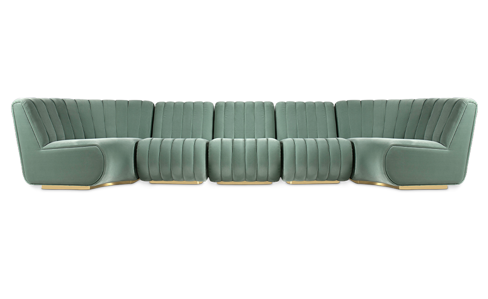 Selena Green Sofa