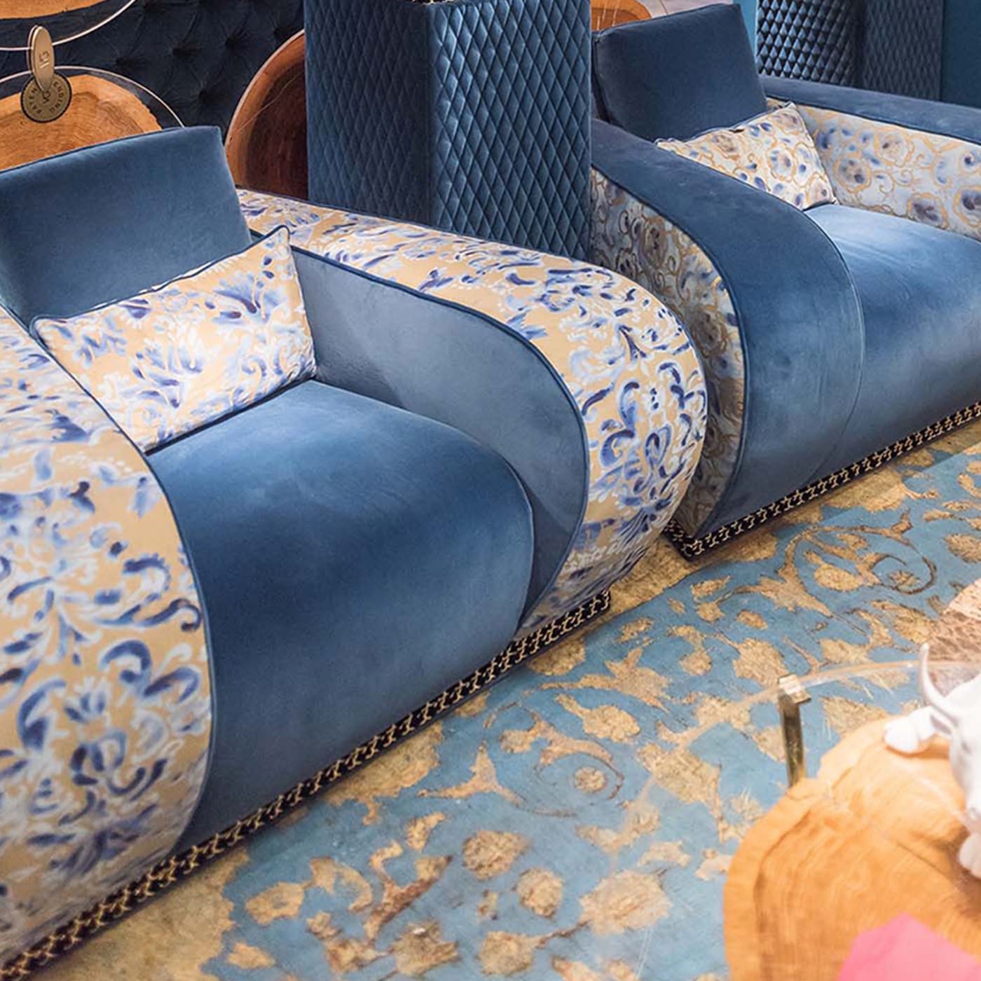 Firenze Patterned Armchair