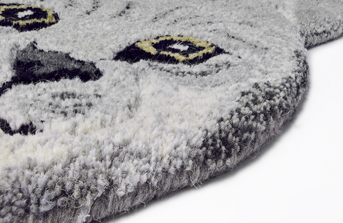 Animals Cat Grey Rug