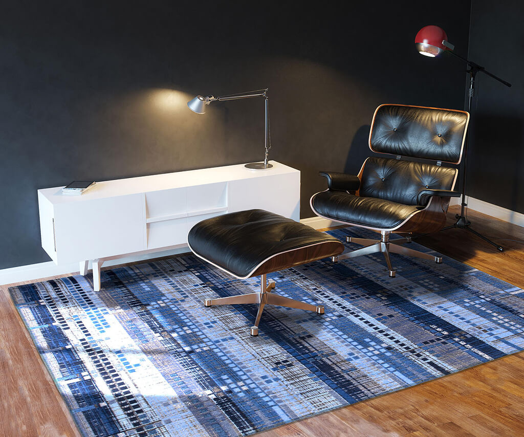 Rockefeller Blue Rug