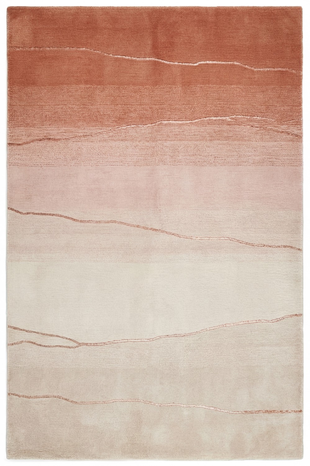 Horizon Gradient Rose Rug