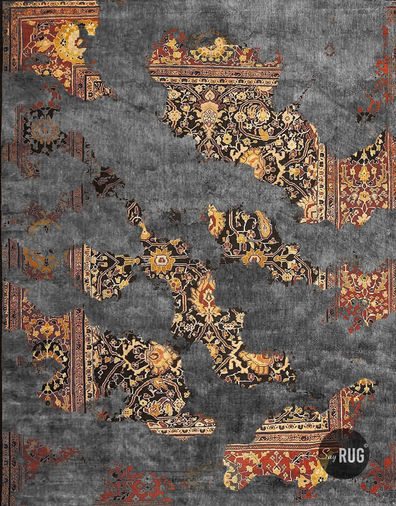 Agra Charcoal Rug