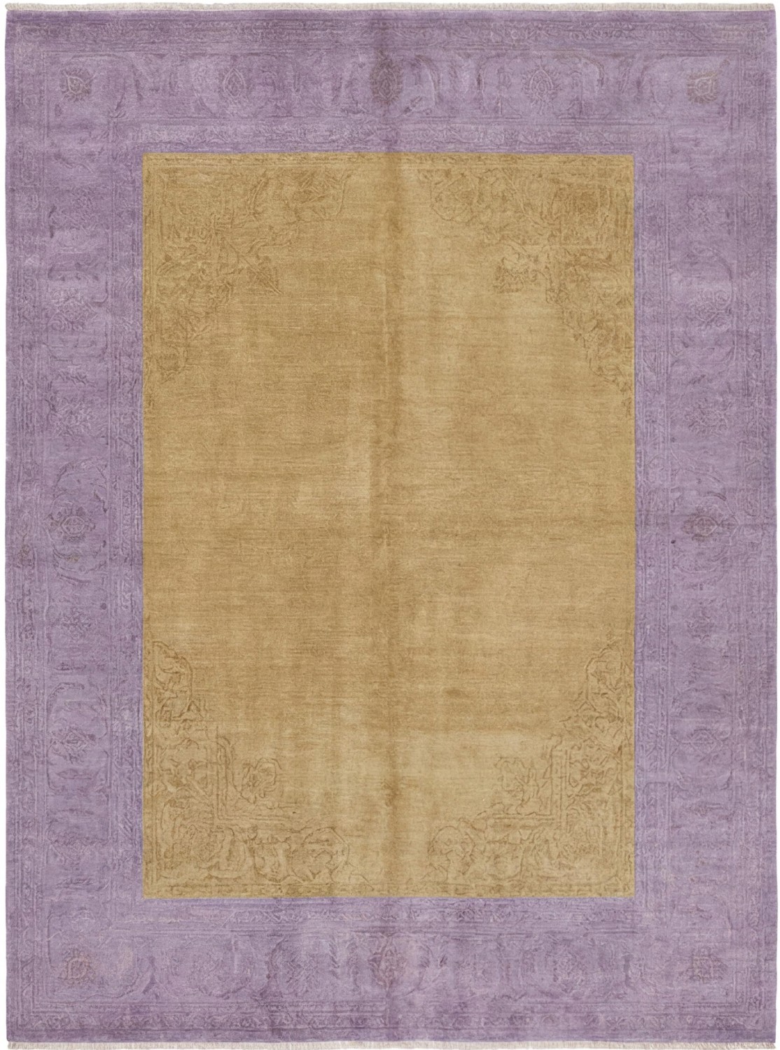 Dusty Mosaic Gold Rug