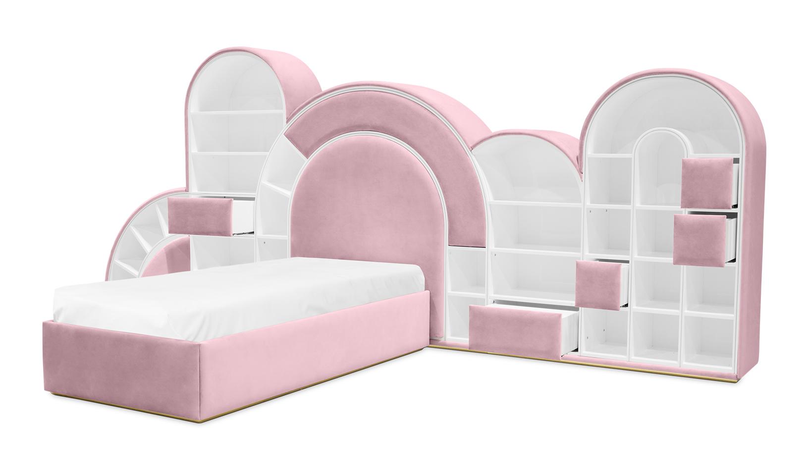 Candy Pop Bed Pink Bed