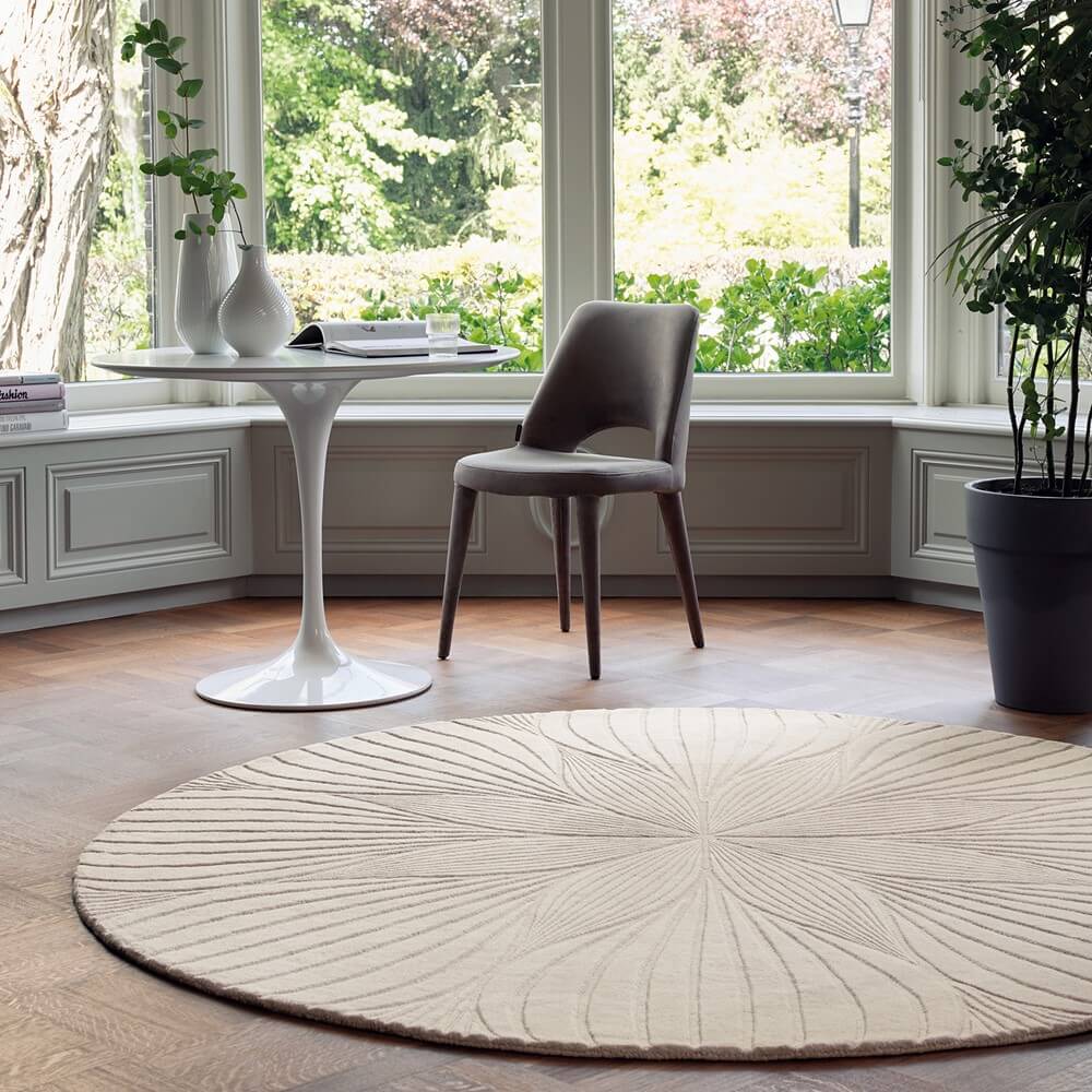 Folia Stone 38301 Round Rug