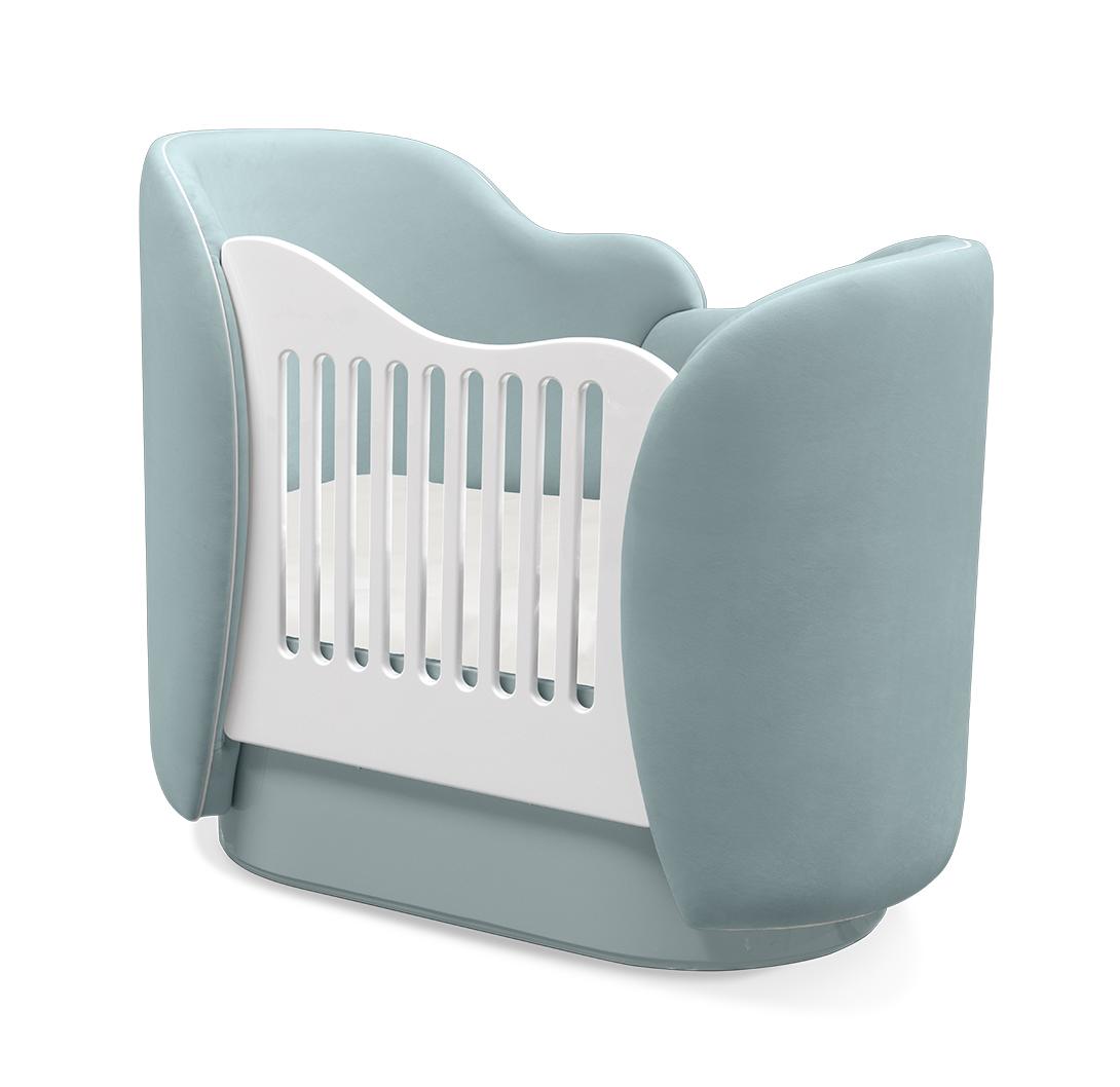 Lullaby Dream Blue Crib
