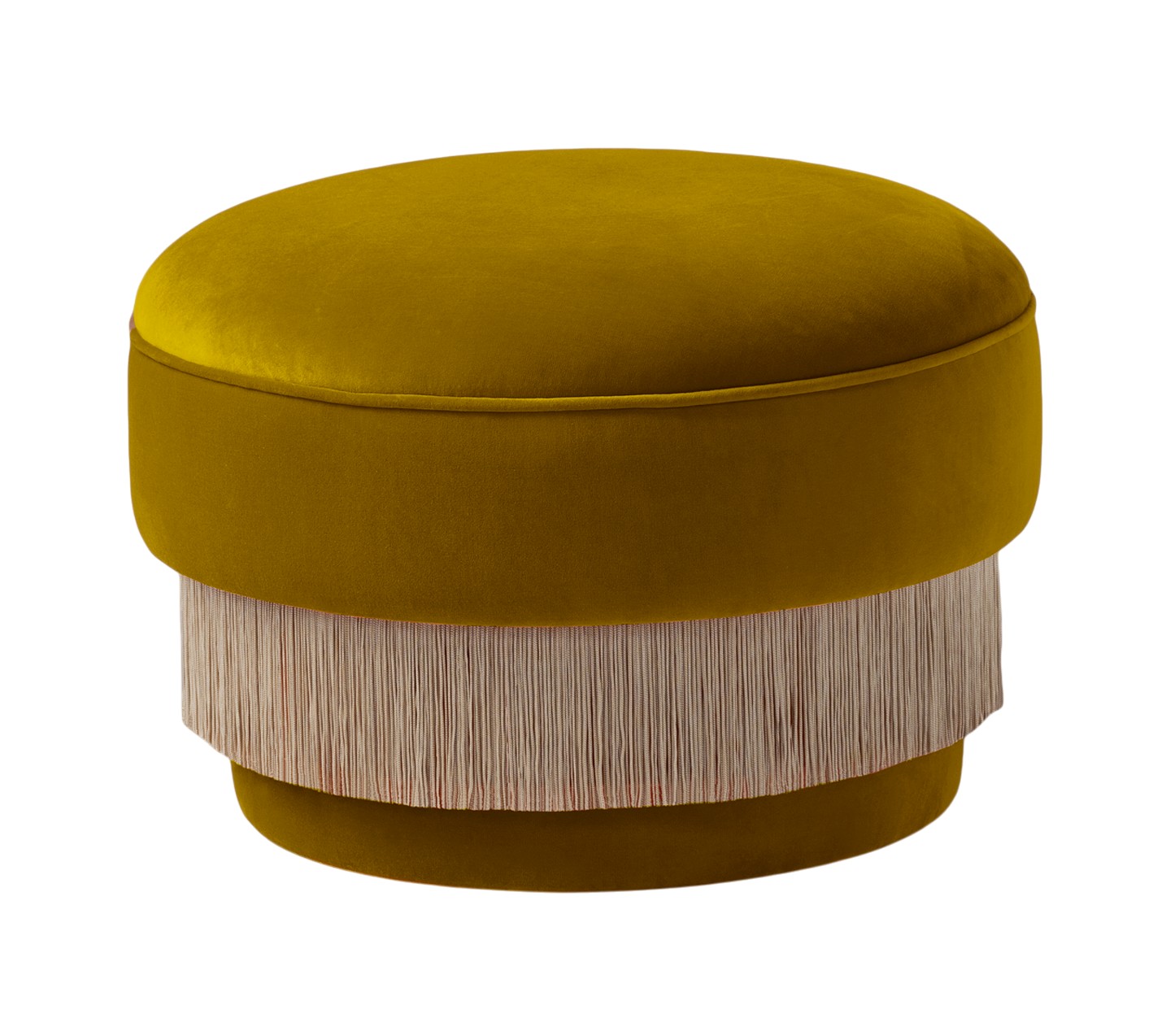 La Folie Ochre Pouf