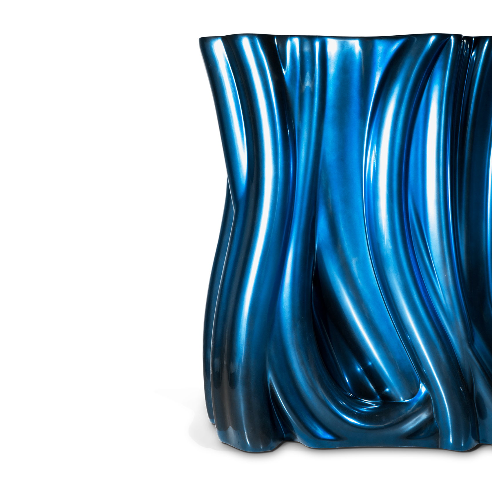 Monochrome Blue Designer Sideboard