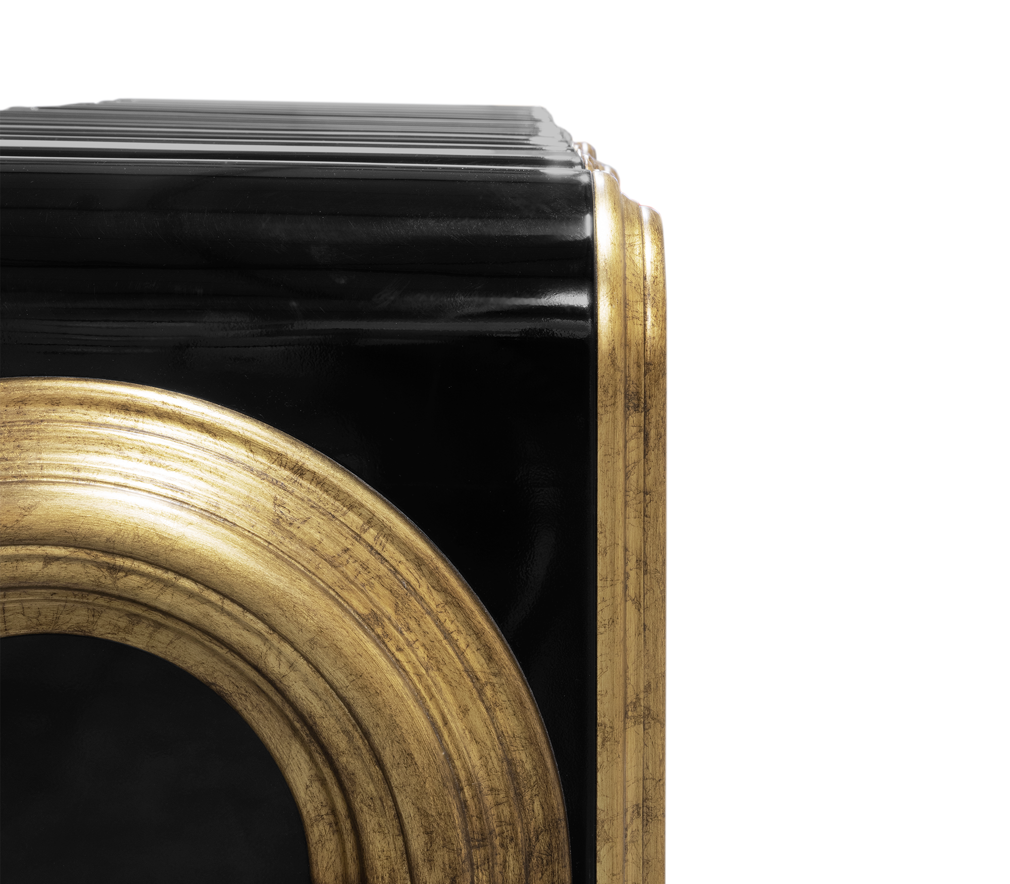 Ellipse Antique Finish Sideboard