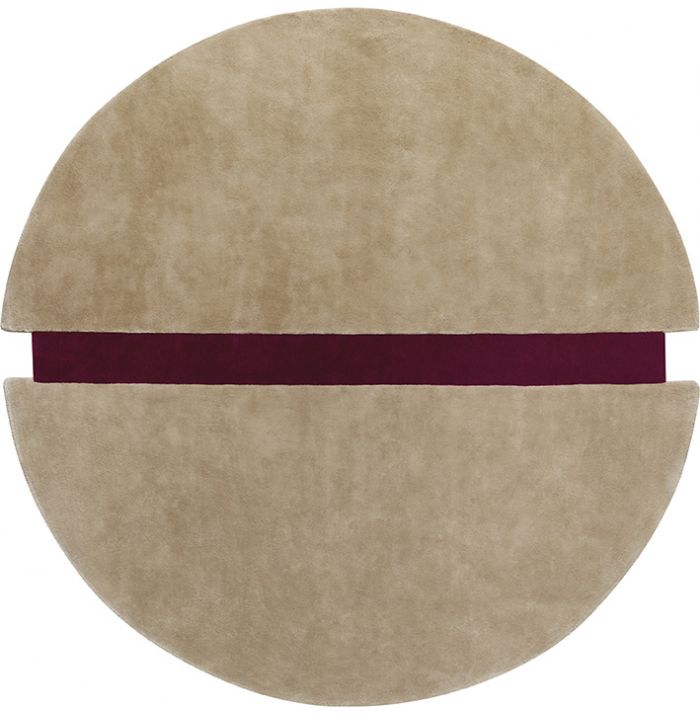 Pop Art Camel Round Rug