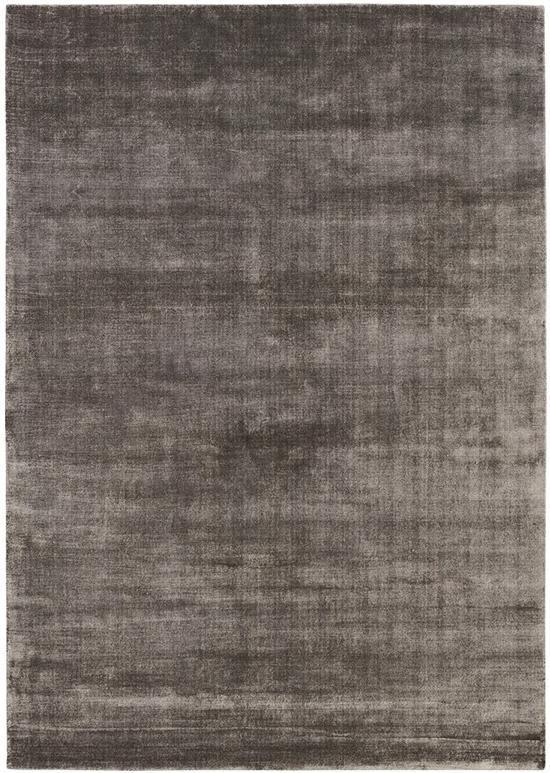 Plain Viscose Tortora Rug