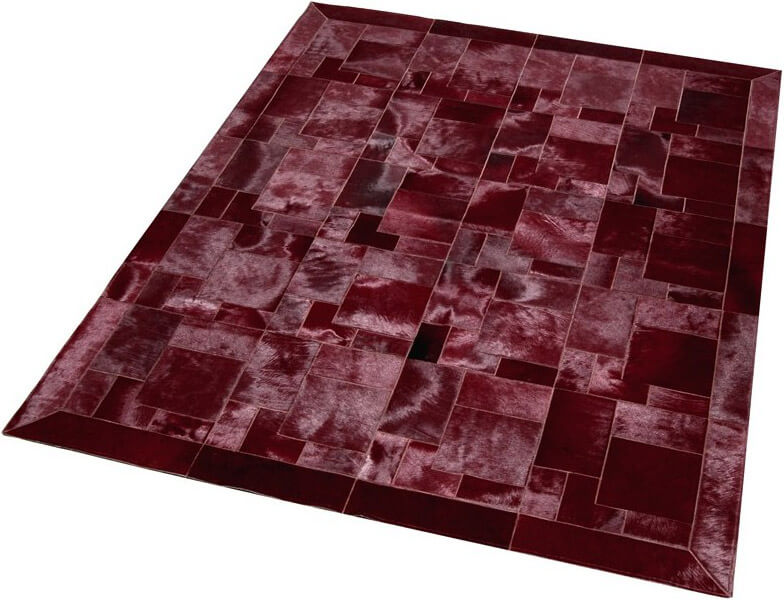 Puzzle col.8 Cowhide Rug