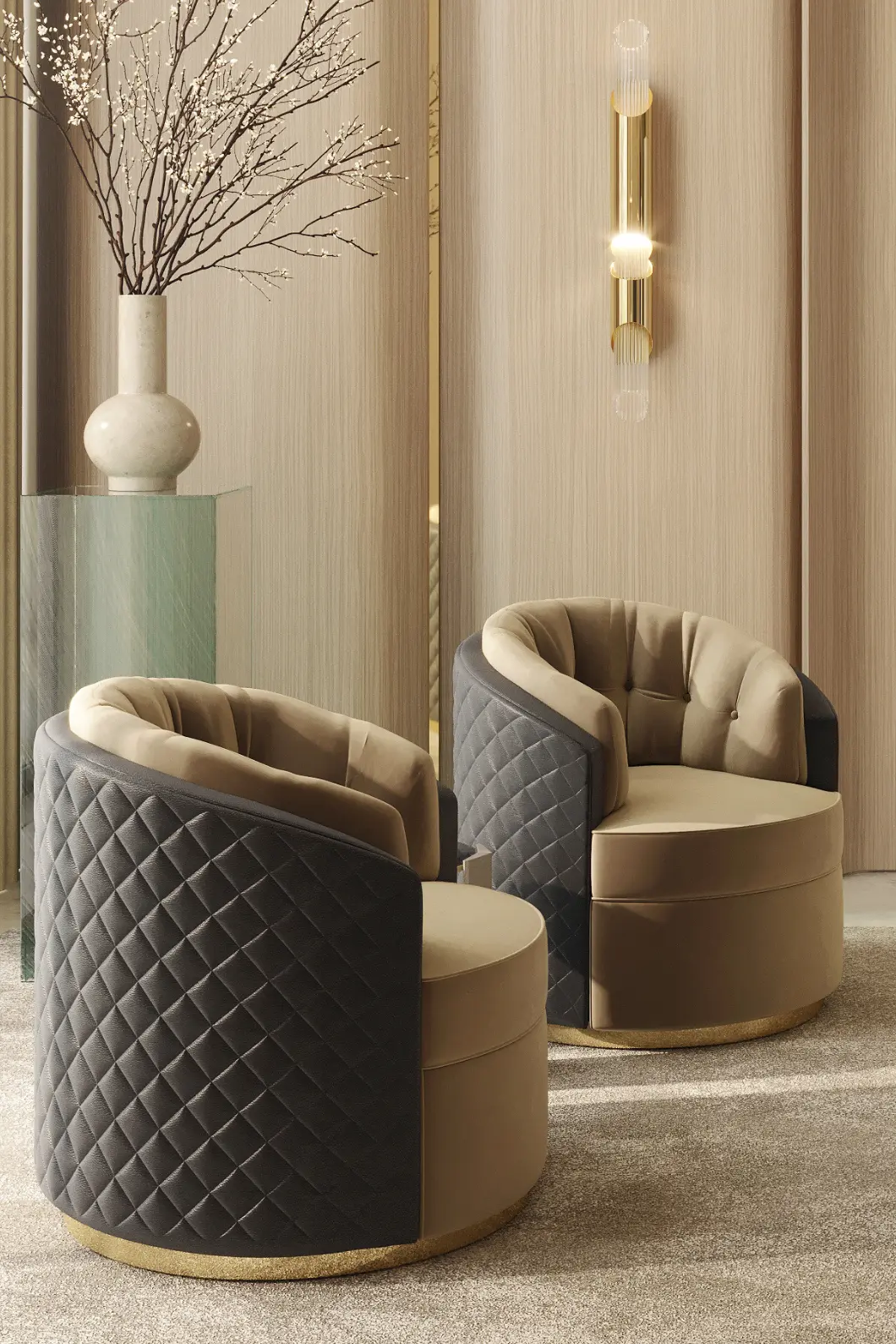 Deluxe Rotating Armchair