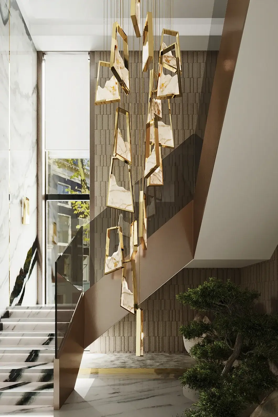 Majestic Aura Chandelier