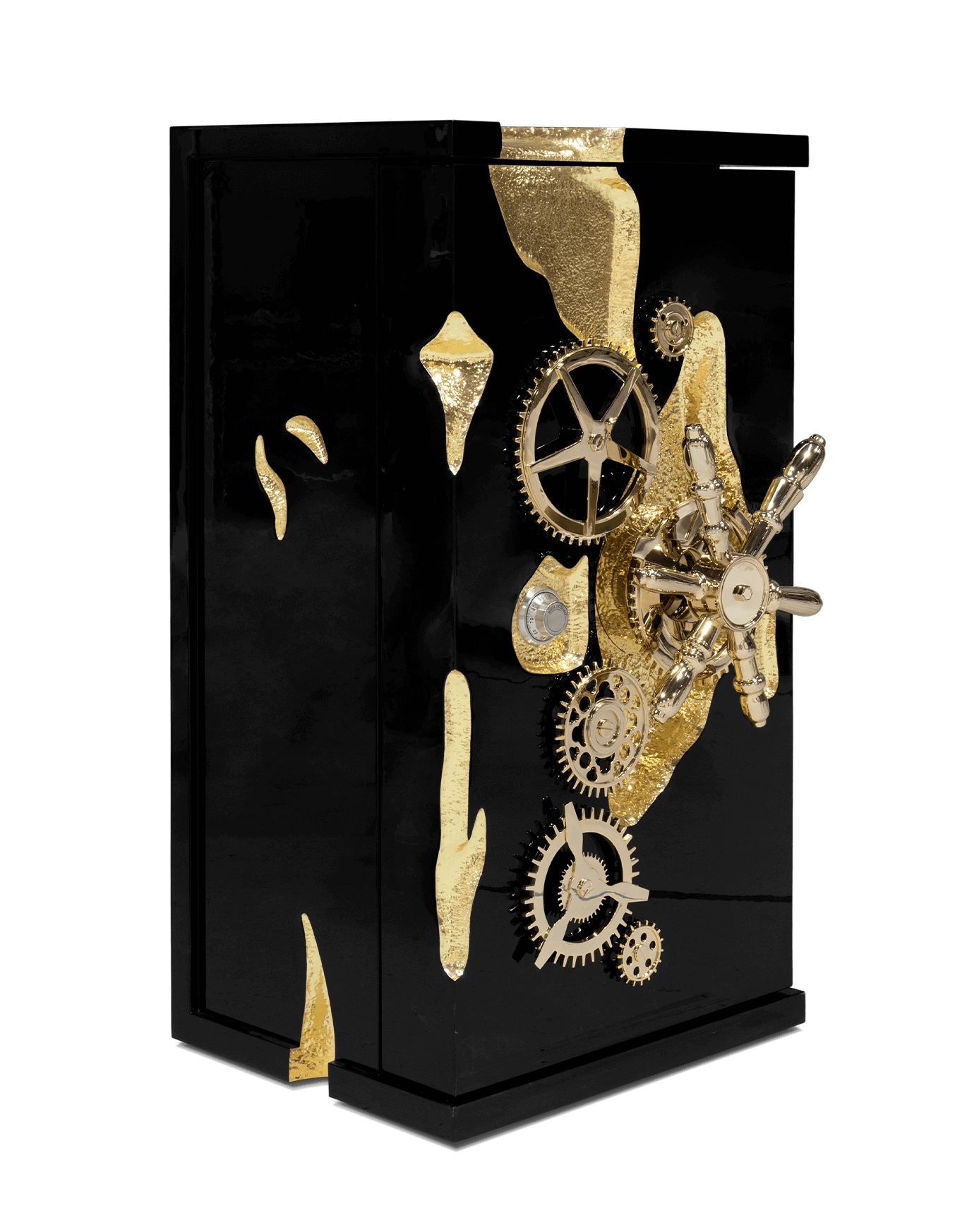 Tycoon Black & Gold Elite Safe