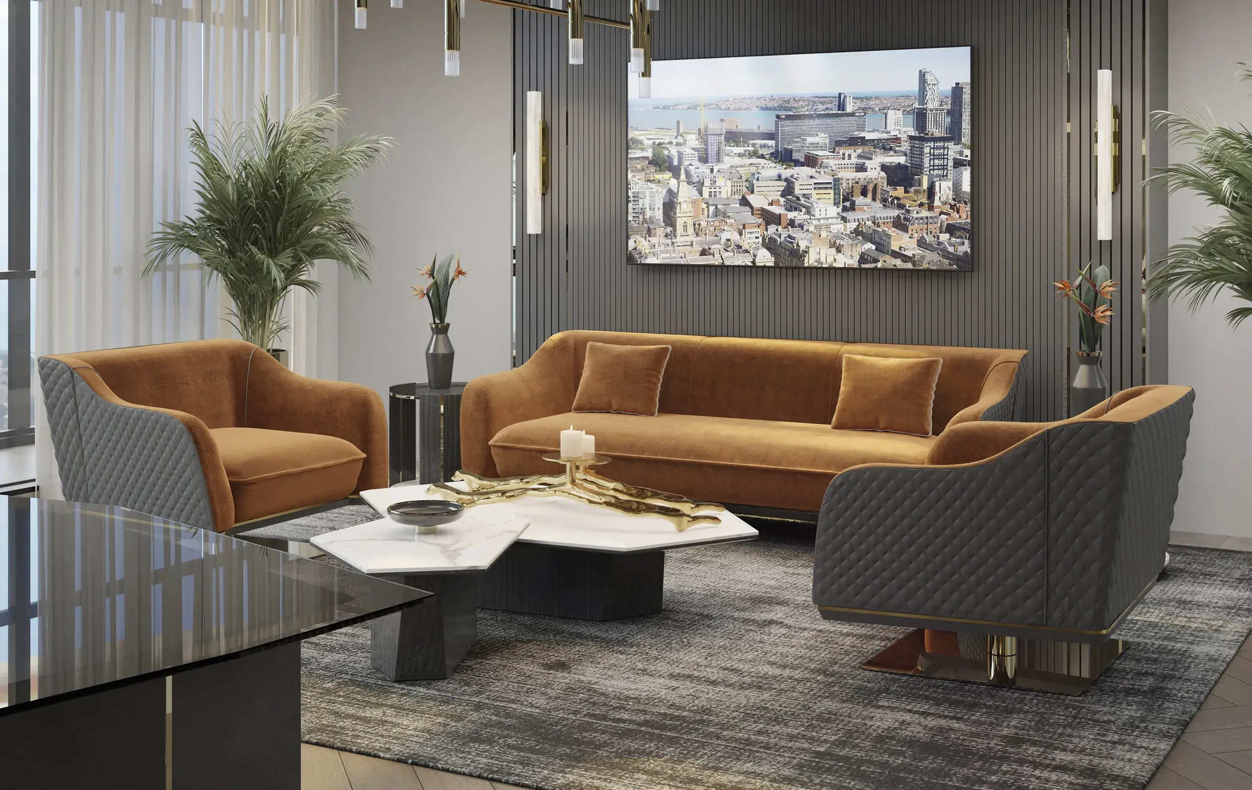 Rebel Rotating Single Sofa - 8