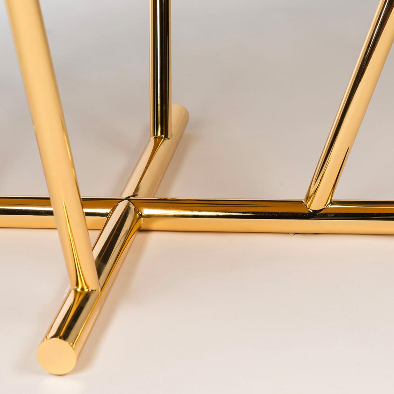Piet Round Dining Table with Glass Top