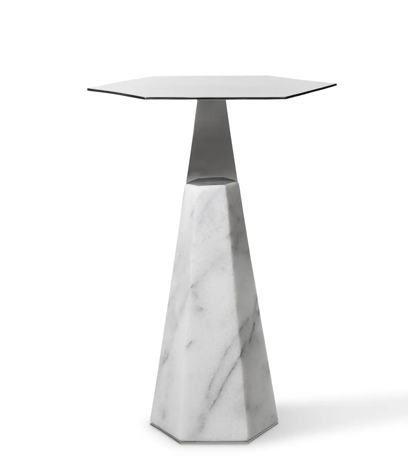 Aura Grey Side Table