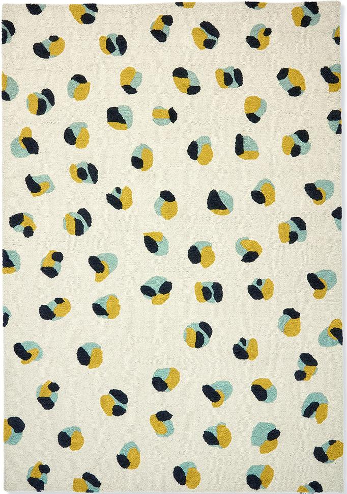 Leopard Dots-Pebble / Sage 125206 Rug