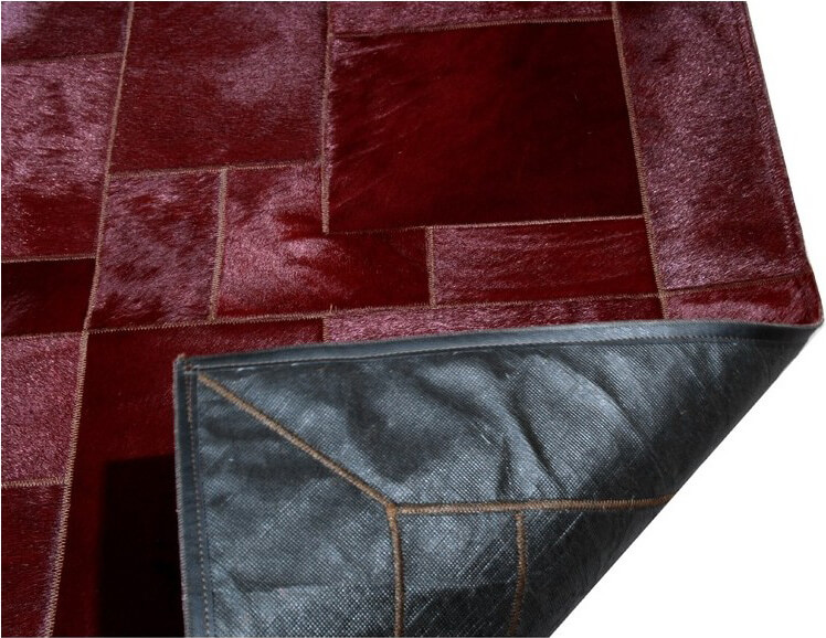 Puzzle col.8 Cowhide Rug