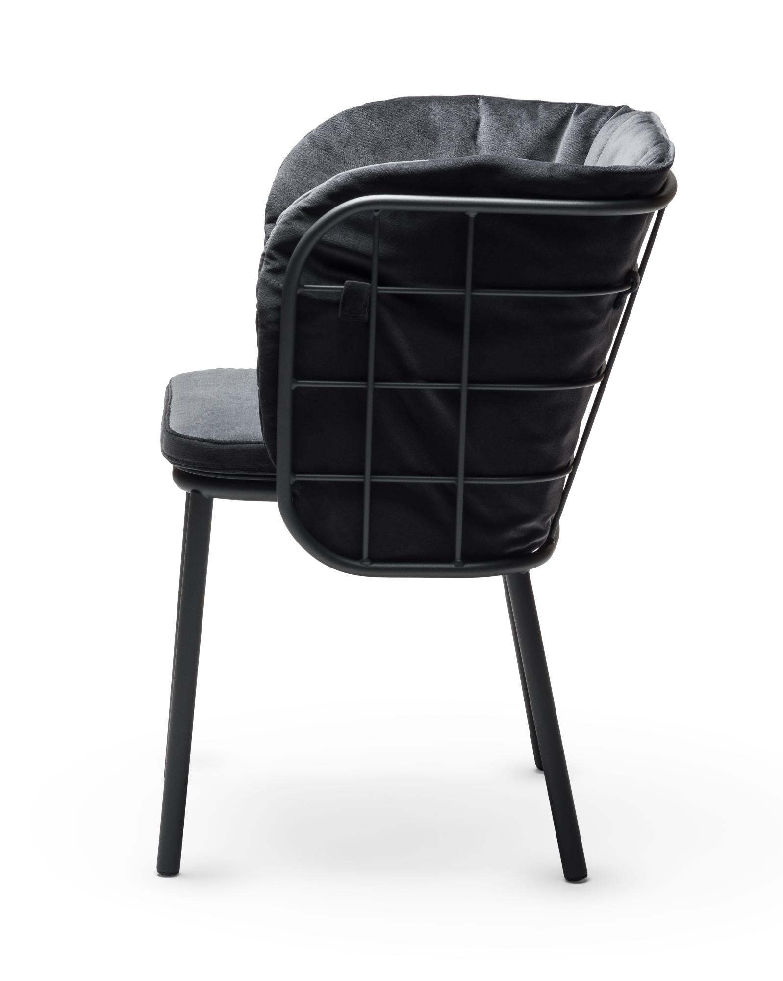 Jujube Black Outdoor Chair