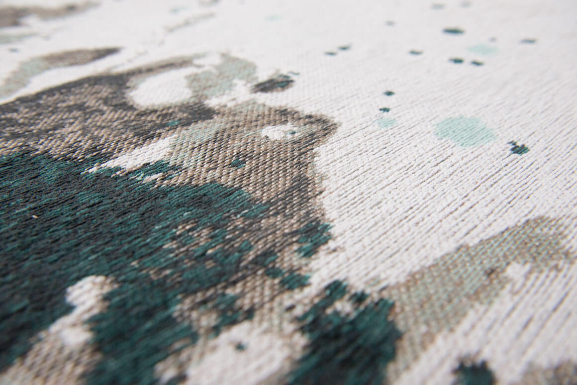 8664 Green Waves Rug