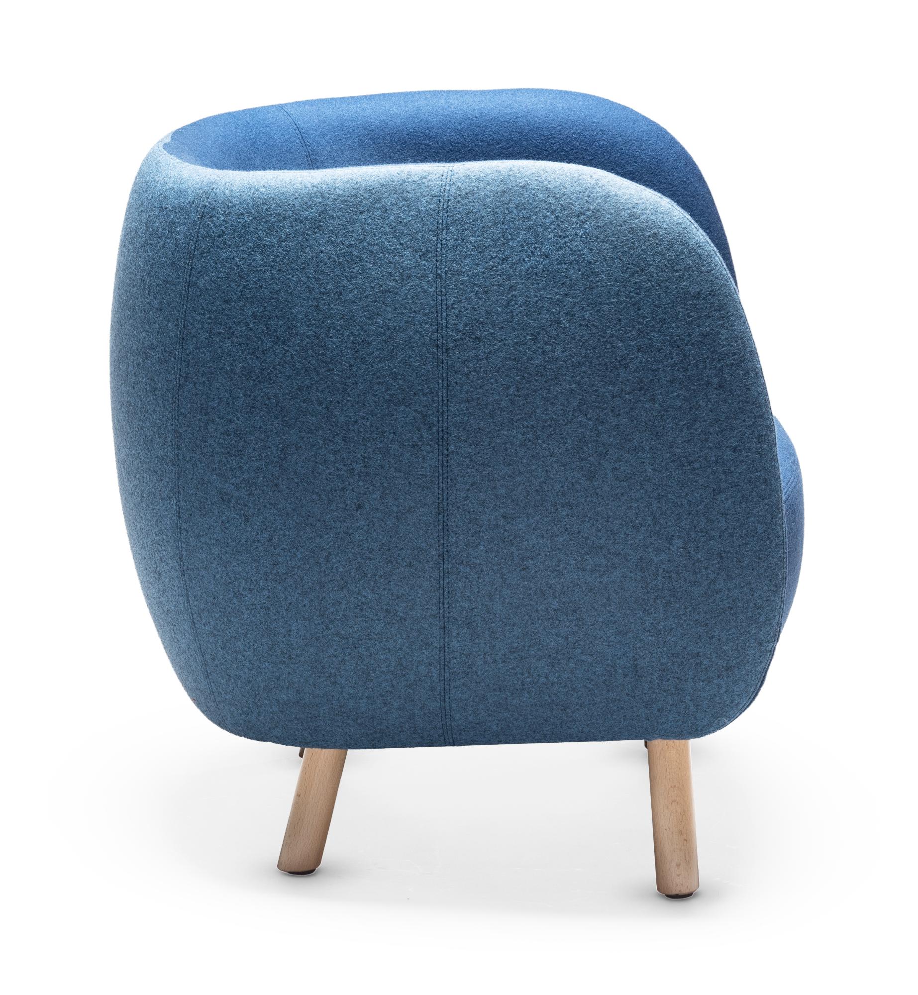 Mousse Blue Armchair