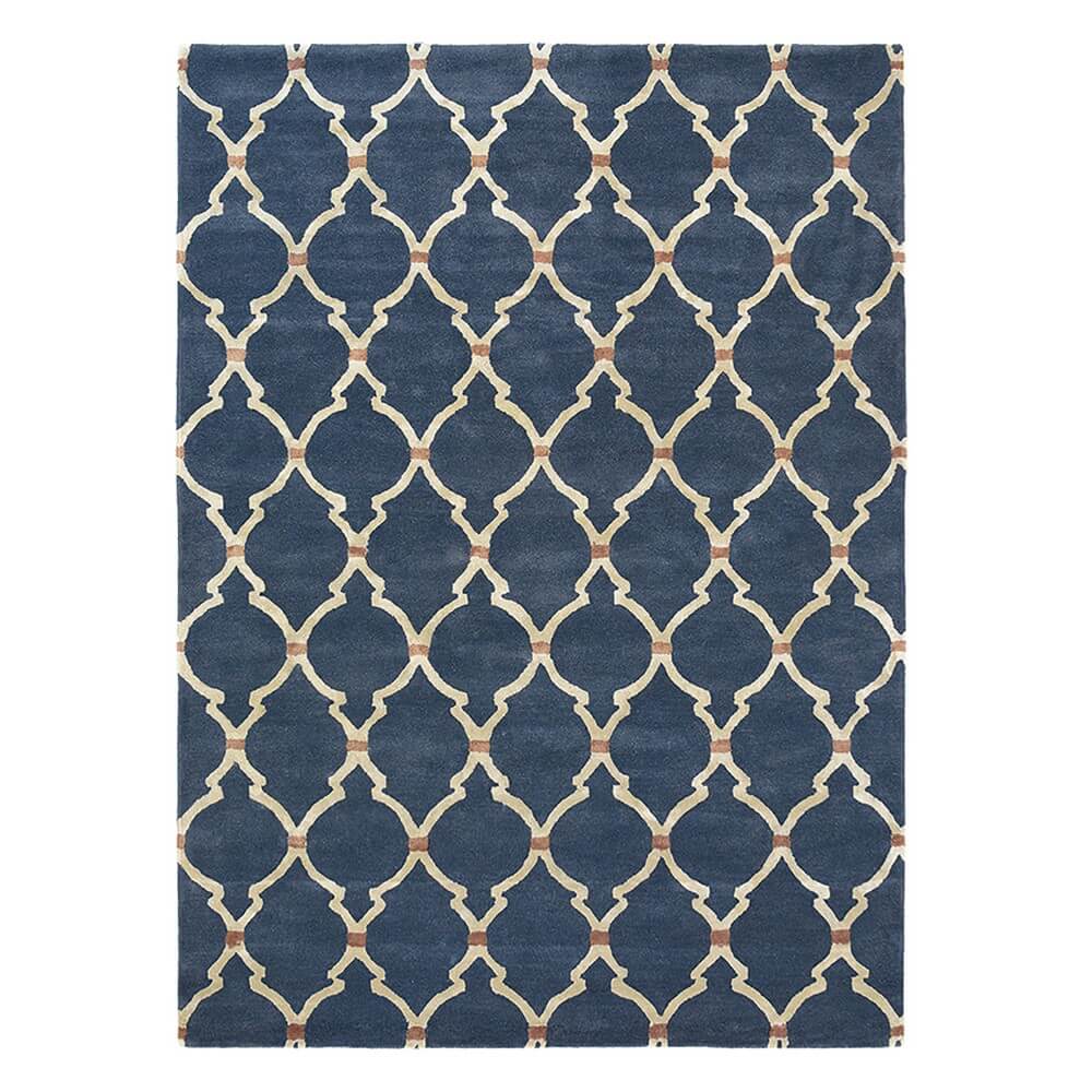 Empire Trellis Indigo 45508 Rug | Size: 170 x 240 cm