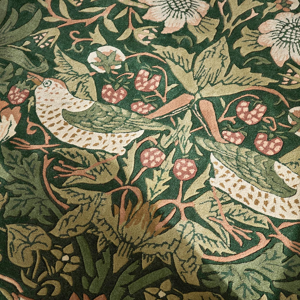 Strawberry Thief Forest 027707 Rug | Size: 170 × 240 cm