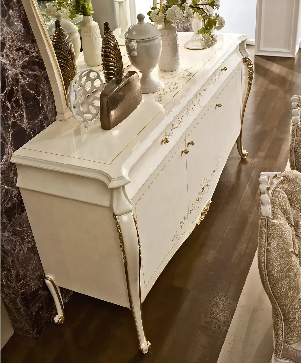 Ivory Luxe Sideboard