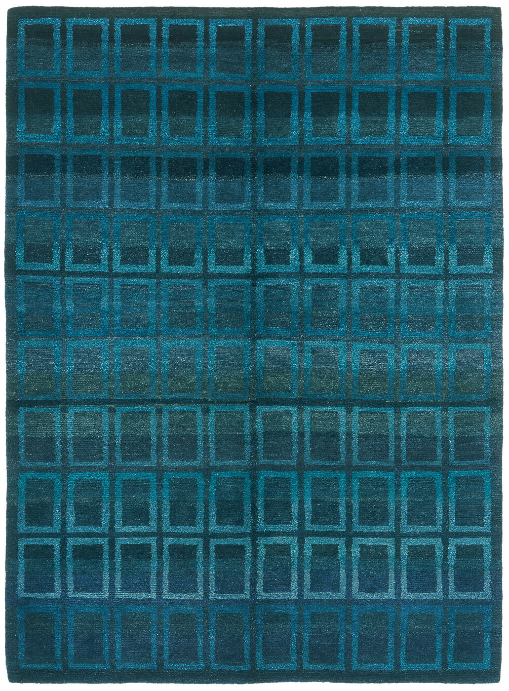 Gamba Zar Gunti Blue Rug ☞ Size: 200 x 300 cm