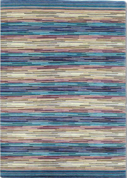 Colorful Striped Wool Rug Missoni Porto 170 | Size: 200 x 300 cm