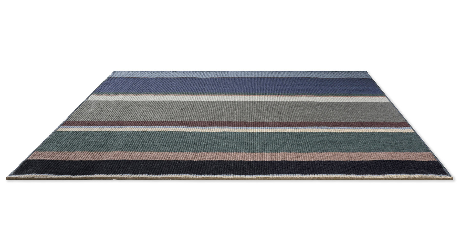 Artisan Stack Green Flatwoven Rug