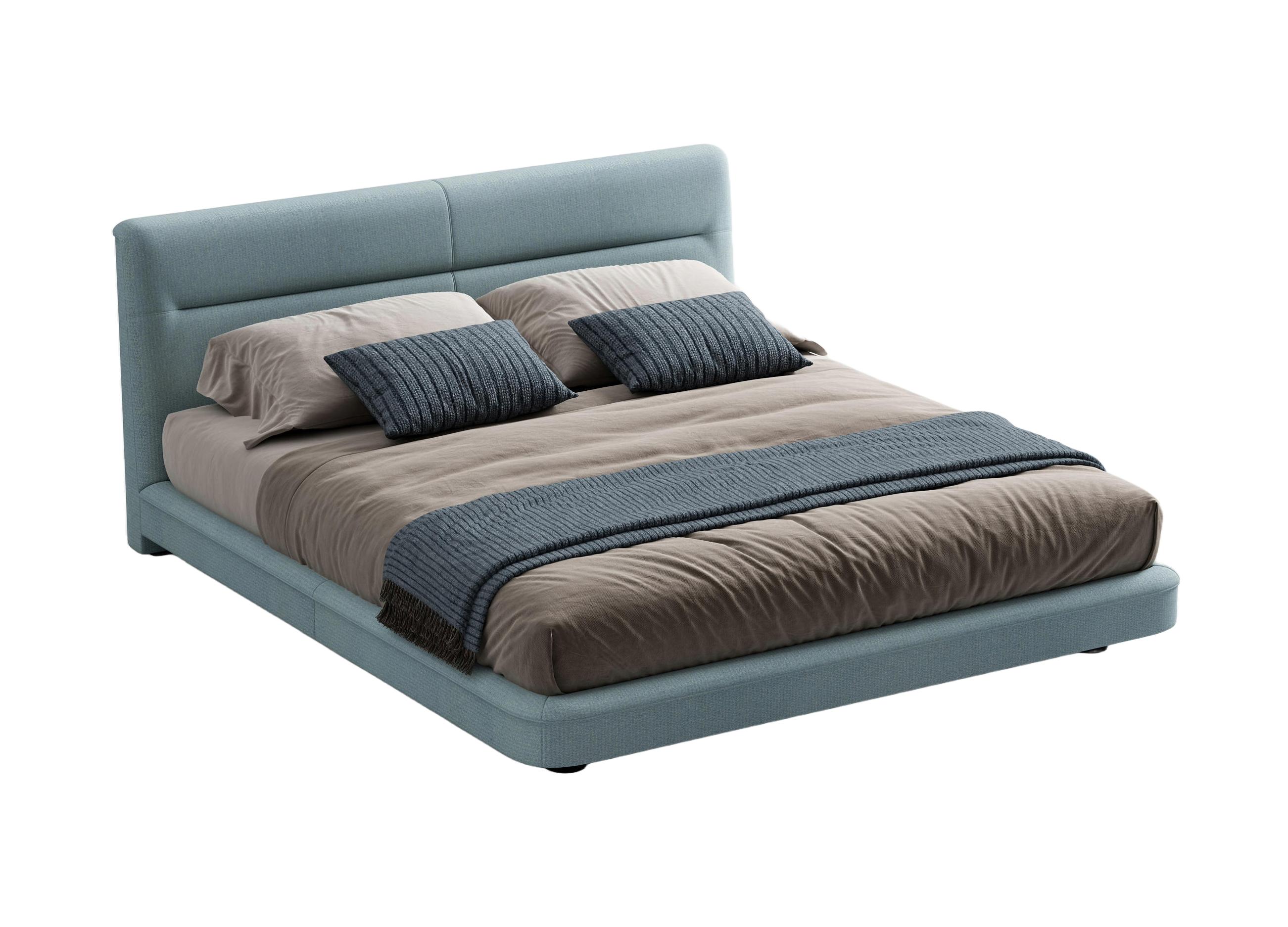 Clermont Italian Bed | Mattress Size: 160 x 200 cm