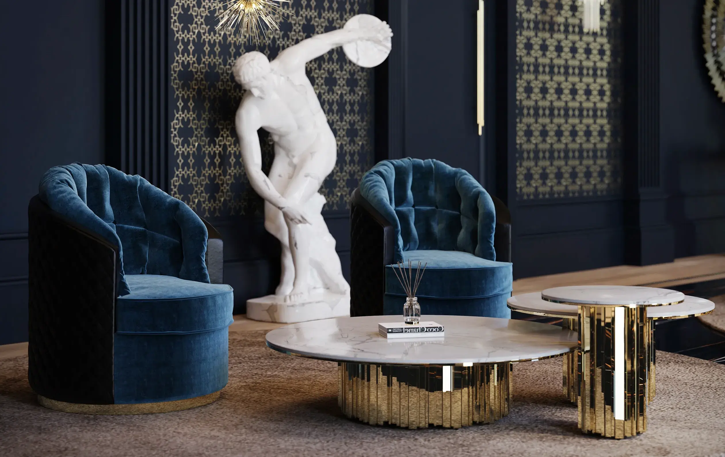 Imperial Trio Coffee Table - 6