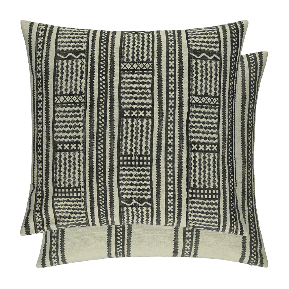 Kuba Noir 60 × 60 Cushion