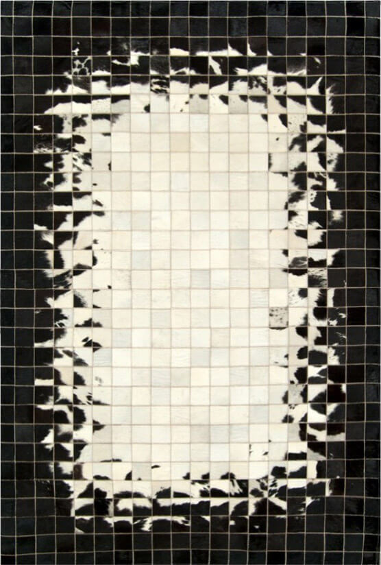 Mosaic col.5 Cowhide Rug