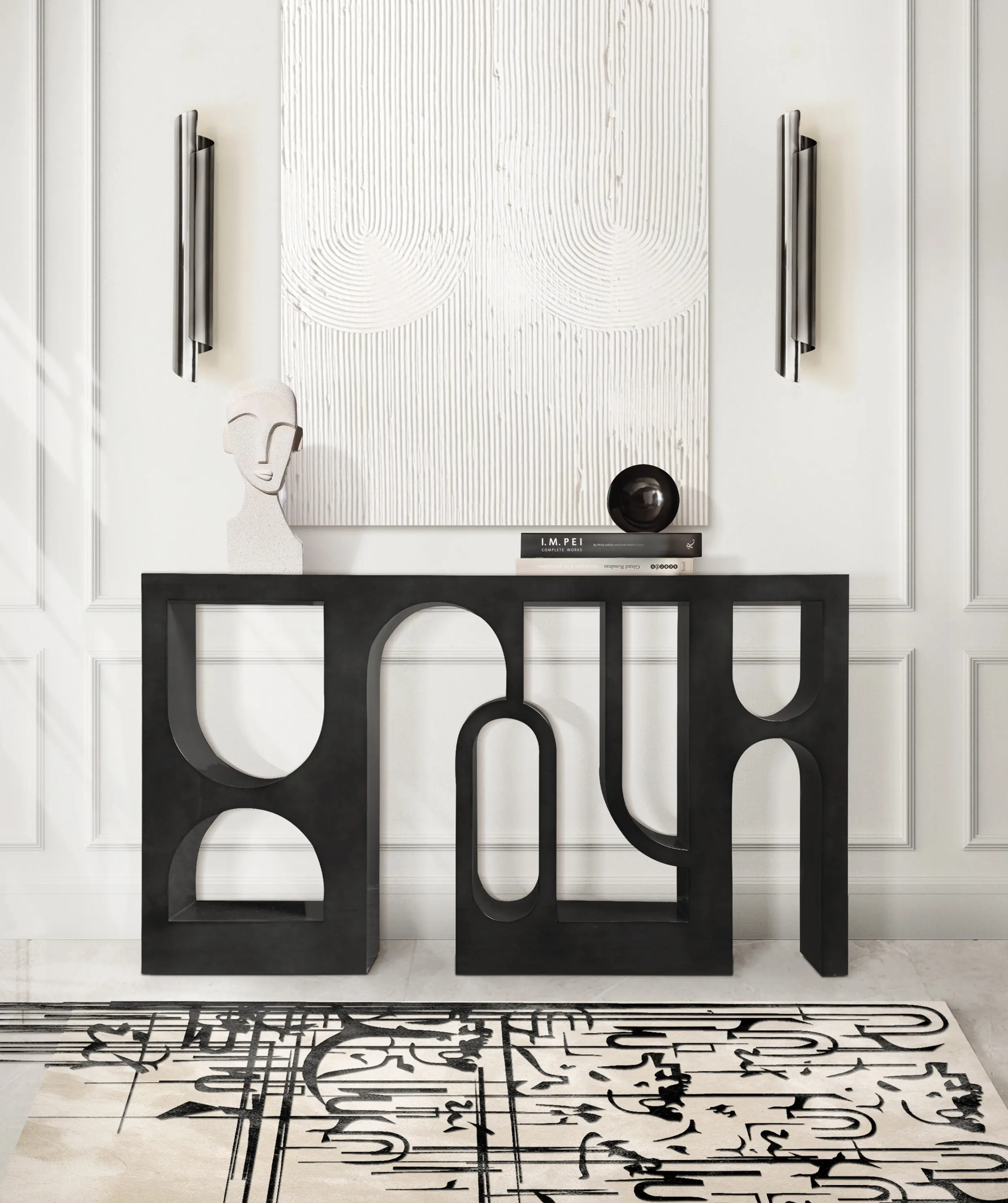Glossy Black Premium Console