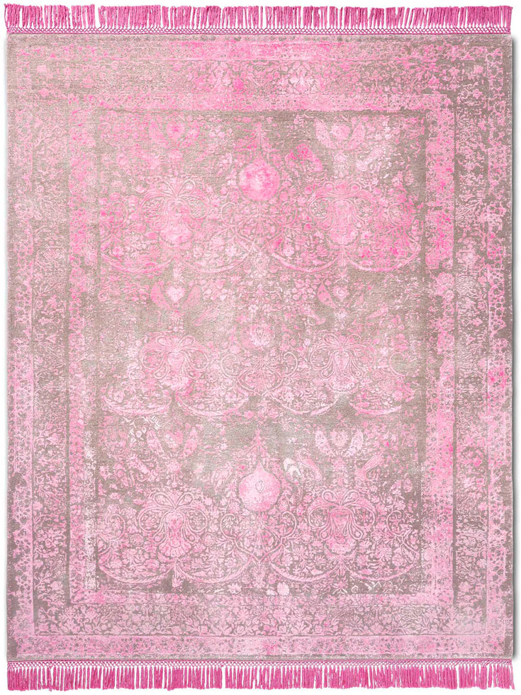 Soft Pink Luxury Rug
