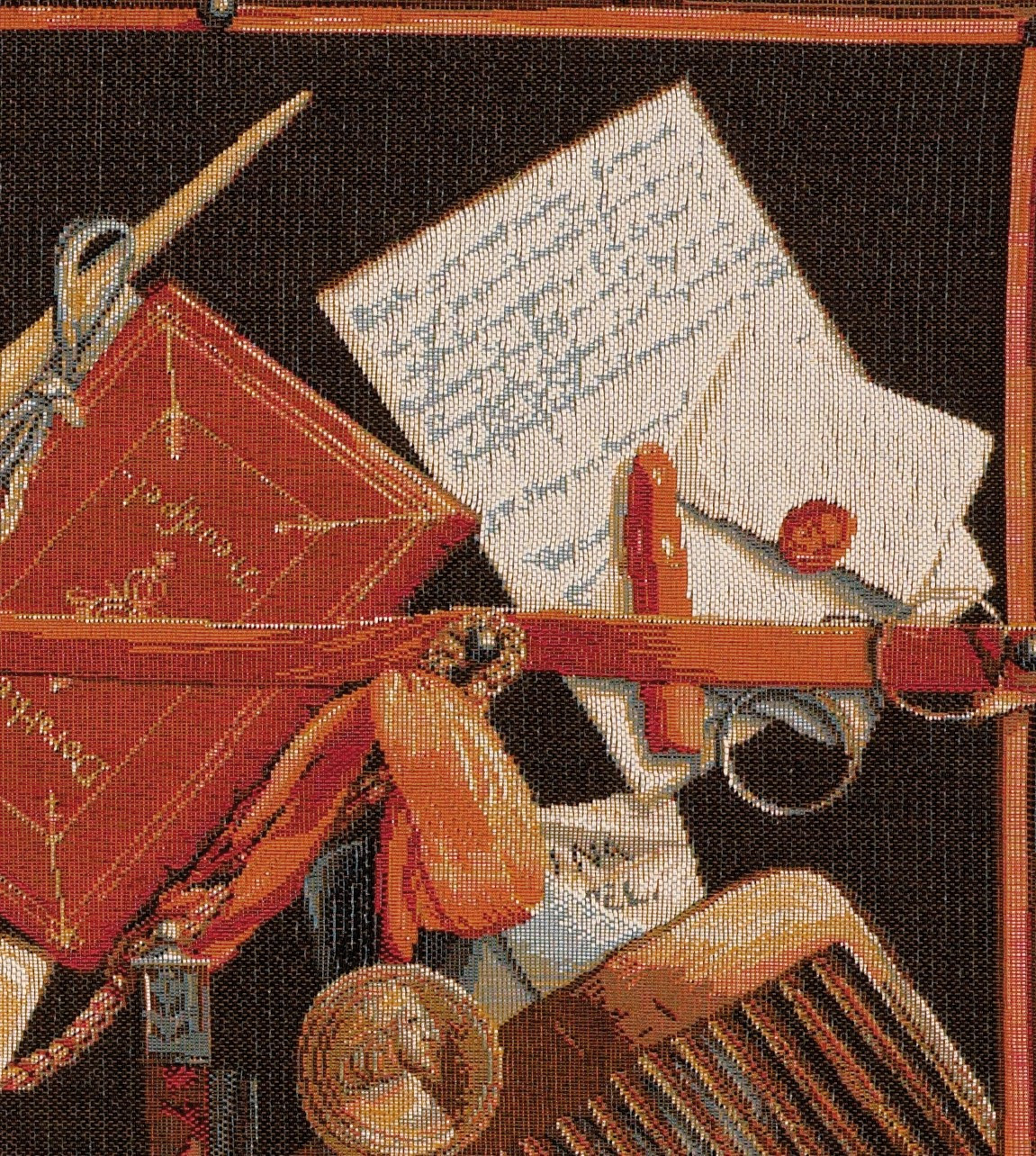 Cabinet of Curiosities, E. Collier Tapestry | Size: 50 × 67 cm