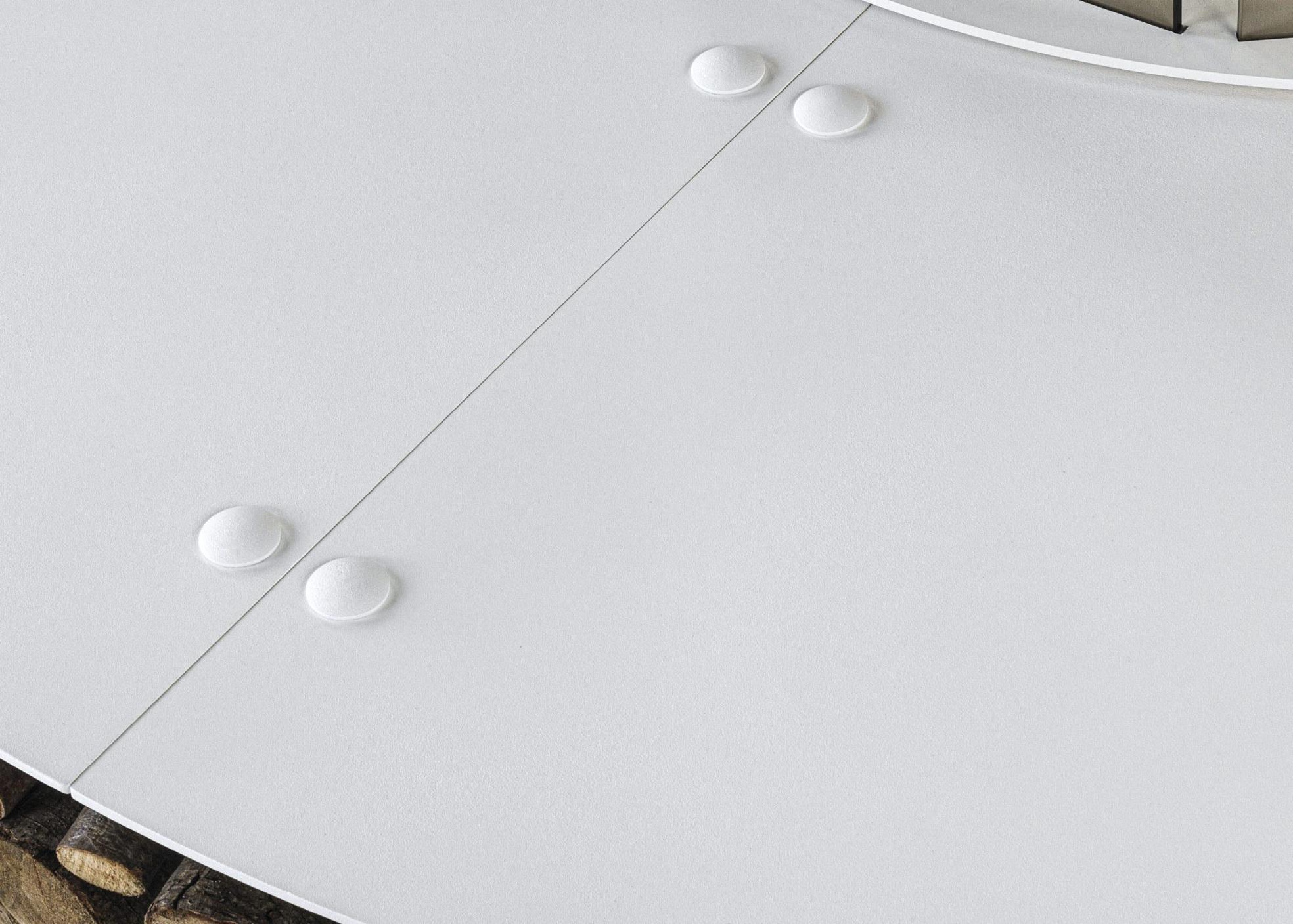 Zero Steel White Fire Pit
