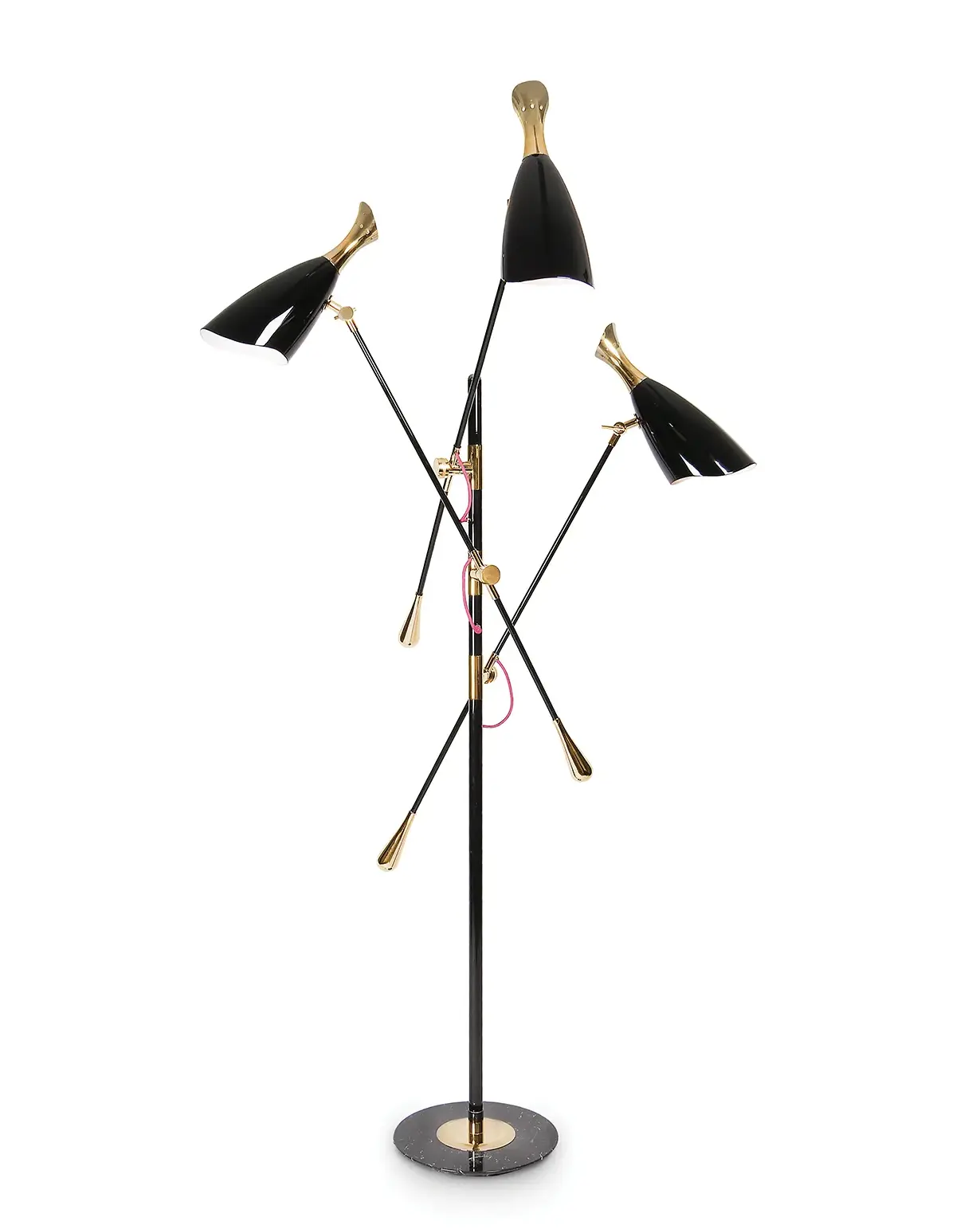Emperor Black Floor Lamp