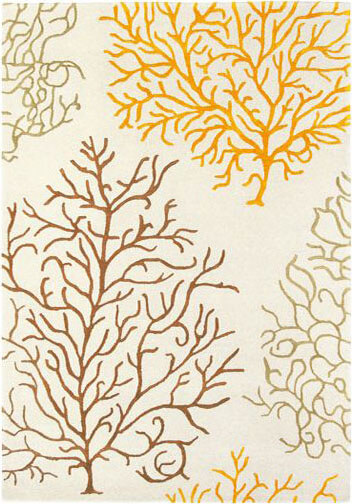 Sanderson Coral-Amber Rug