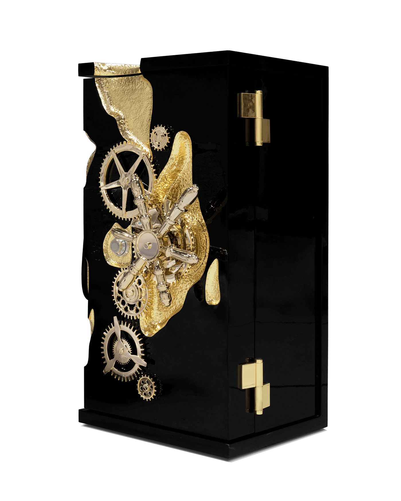 Tycoon Black & Gold Elite Safe