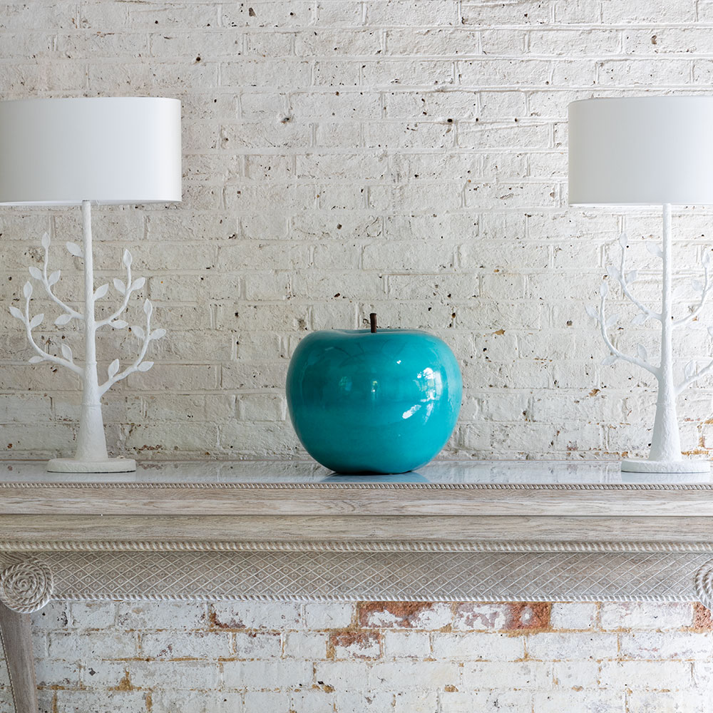 Millana Table Lamp in Chalk Finish