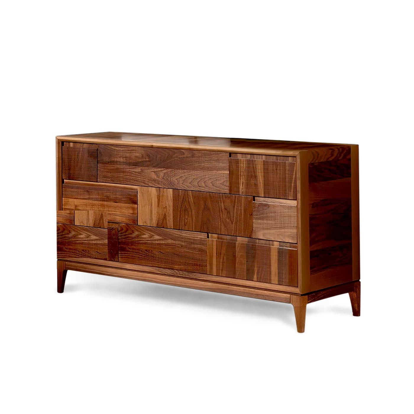 Trama e Ordito Handmade Brown Chest Of Drawers